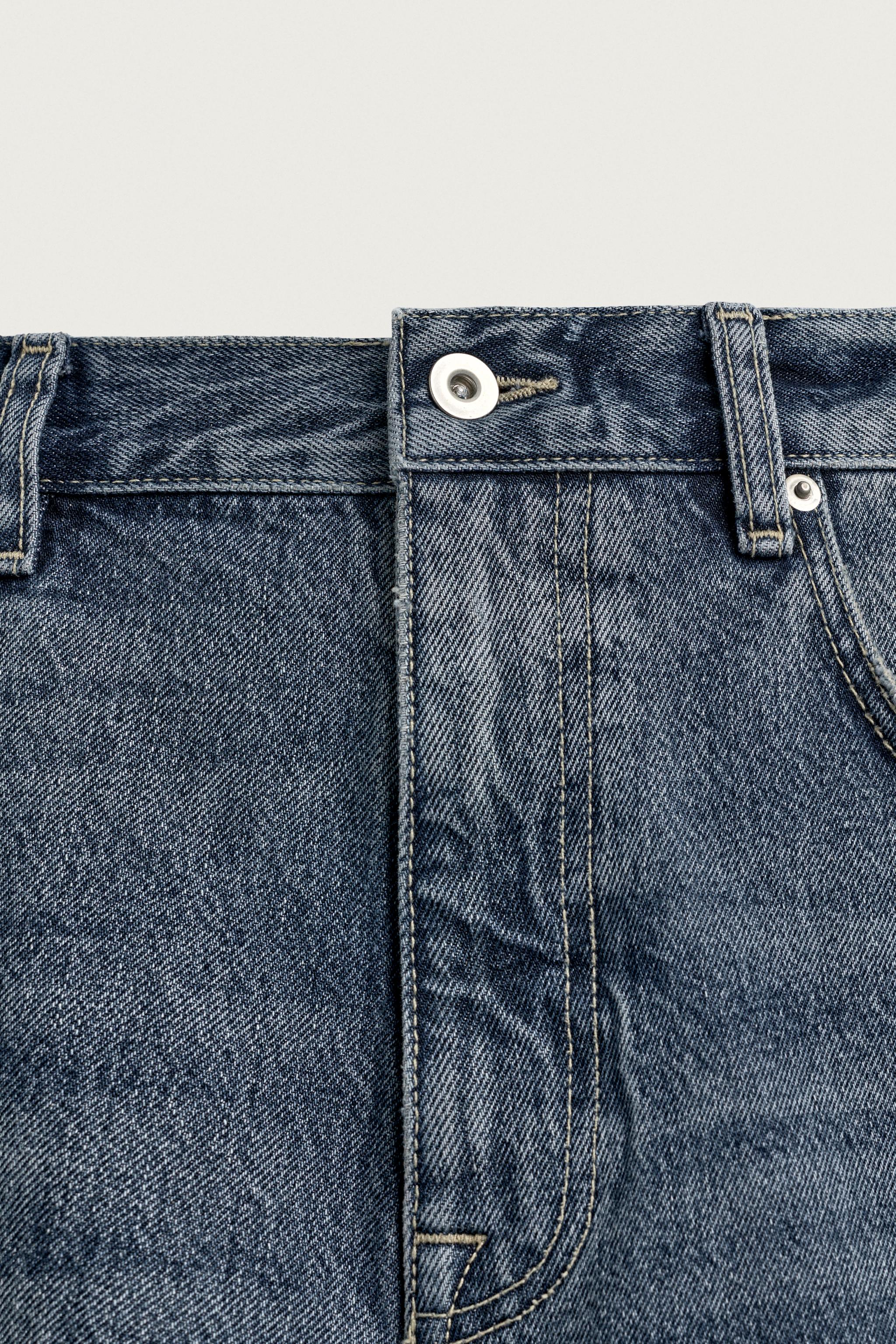 BERMUDA EN JEAN RELAXED FIT